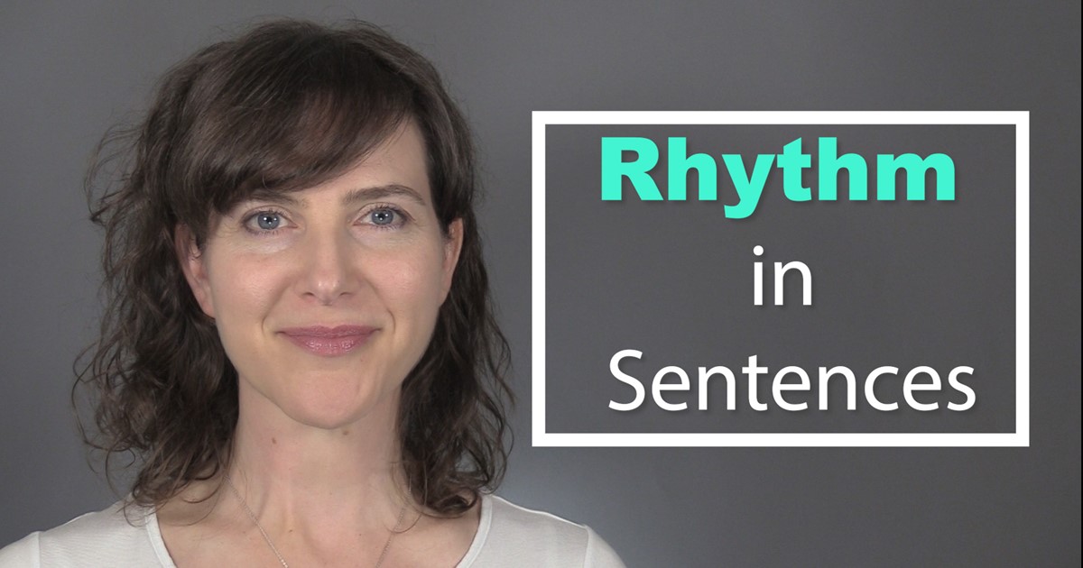 Rhythm in Sentences